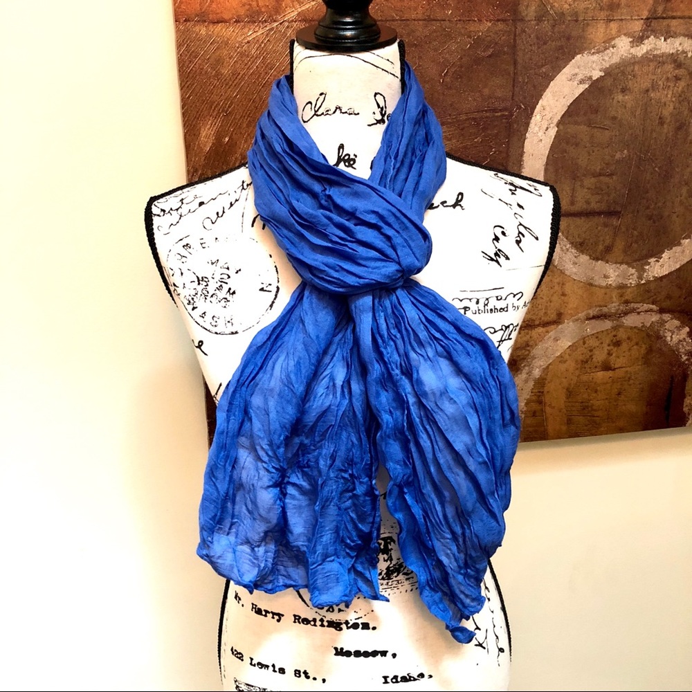 ⚡️2 for $15 Khaki Twisted Cotton Linen Scarf - Picture 6 of 6